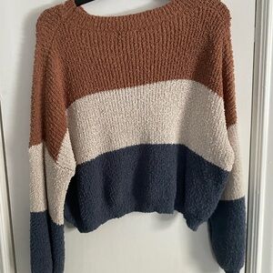 Debut Multicolor Striped Sweater